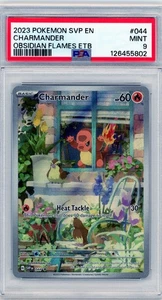 2023 Pokemon SVP EN-SV Black Star Promo #044 Charmander PSA 9 A - Bild 1 von 1