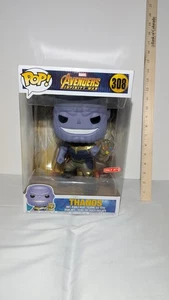 NUOVO Funko Pop Marvel Avengers Infinity War Thanos 10" 308 Vinile Bersaglio Esclusivo - Foto 1 di 5