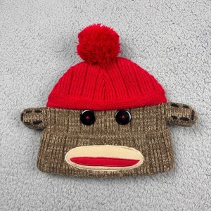 Vintage Y2K Paul Frank Sock Monkey Beanie Mütze One Size Wintermütze - Bild 1 von 2