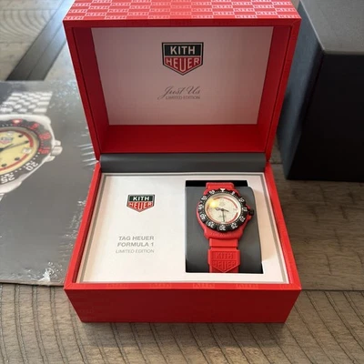 Reloj Kith x TAG Heuer Formula 1 F1 TOKIO Edición Limitada 1/250 ¡NUNCA USADO! Foto 1 de 4