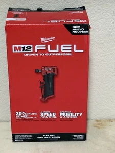 Milwaukee 2485-20 M12 FUEL 1/4" Smerigliatrice Angolare Retto ✅SIGILLATA NUOVA ✅ - Foto 1 di 2