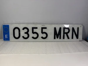 Spanien Espanien europäisches Nummernschild original gebrauchter Zustand - Bild 1 von 4