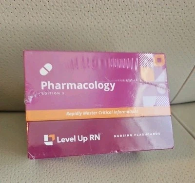 Level Up RN Pharmacology Edition 3 Nursing Flashcards - Image 1 of 3