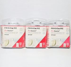 x3 Frigidaire Pure Source 2 Water & Ice Refrigerator Filter WF2CB New & Sealed - Picture 1 of 1