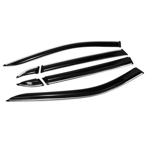 4x Rain Guards Out-Channel Window Visors Wind Deflector Fit for RAV4 2020-2025 - Picture 1 of 12