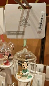 ORNEMENT 1 ER / Premier NOËL BIBERON MICKEY Disneyland Paris - Imagen 1 de 2