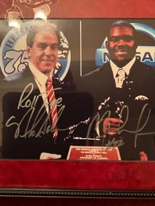 Alabama Football - Coach Nick Saban & Mark Ingram Autograph’s Heisman with COA - Picture 1 of 7