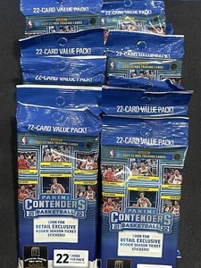2021-22 NBA Contenders Panini Cello Fat packs Lot Of 14 🏀🏀 - Picture 1 of 1