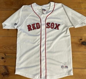 Red Sox Retired Matsuzaka # 18 White Sports Baseball Jersey Size 18 20 Youth - Picture 1 of 6