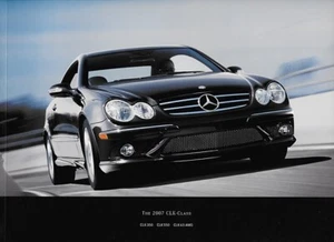 Mercedes-Benz CLK Verkaufsprospekt Katalog 350 550 CLK63 AMG 07 Bj 2007 - Bild 1 von 1
