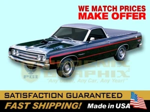 compatible with, 1969 Ranchero GT C-Stripes Decals Graphics COMPLETE! - Picture 1 of 1