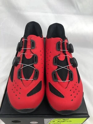 Lake CX238 Zapatos de Carretera Regular EE. UU. 10 UE 43 Rojo y Negro Foto 1 de 4