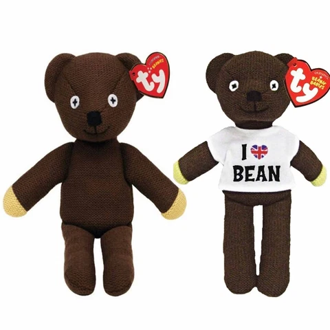 Official Mr Bean Twin Beanie Bear Set by Ty (Limited Edition) Cover
