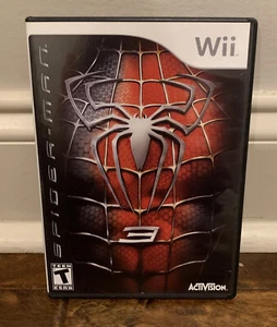 Nintendo Wii Spider Man 3 2007 Juego Completo con Manual - Imagen 1 de 4