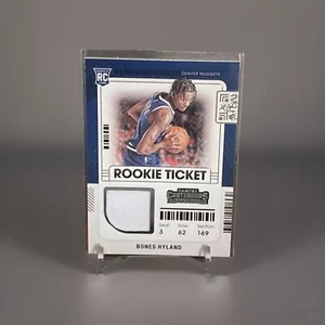 Bones Hyland 2021-22 Panini Contenders Rookie Ticket Swatches - Bild 1 von 2