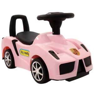 Voiture de conduite et de poussée tout-petit avec lumières et son ROSE Ferrari NEUF jouet enfants