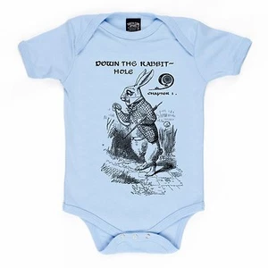 White Rabbit Wonderland organic one piece - Picture 1 of 6