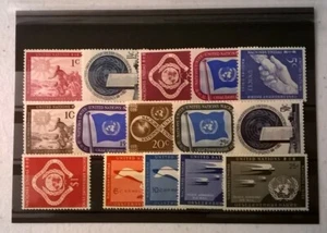 UNITED NATIONS NY 1951 SC 1-11 * C1 - C4 MNH COMPLETE UN Set COLLECTION - Picture 1 of 3