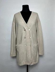 Women’s Cashmere Cardigan Brunello Cucinelli Duble breasted vintage Size M - Picture 1 of 14