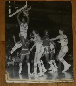 VTG NBA 1970's Detroit Pistons Cobo Arena Concourse Hallway Photo 20" x 16" RARE - Picture 1 of 2