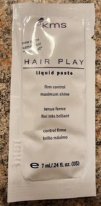 KMS Hair Play Liquid Shaping Firm Control Paste Case of 250 Packets 7 ml - Picture 1 of 4