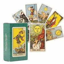 78 Tarrot Cards Rider Waite Tarot Card Tarot Cards and Book for Beginners Set