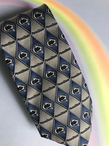Penn State Neck Tie Blue NCAA College Sports Cover