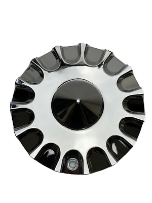 Tapa central de rueda cromada Falken Atlantic City MCD0899YA01AH NC-0143 Foto 1 de 3