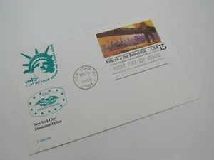 USPS Scott UX137 15c America The Beautiful 59th St Bridge First Day of Issue - Picture 1 of 10