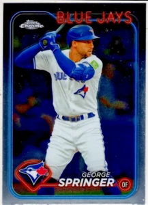 2024 Topps Chrome Baseball George Springer No. 134 Toronto Blue Jays - Bild 1 von 2