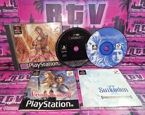 🇮🇹 VANDAL HEARTS II + DEMO SUIKODEN 2 SONY PS1 PAL ITA 🇮🇹 CIB 100% RARE MINT - Bild 1 von 24