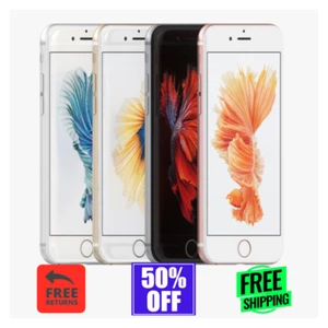 Apple iPhone 6s - 16/32/64/128GB in Silver, Gray, Rose Gold - Verizon, Unlocked - Picture 1 of 8