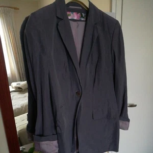 Damen Blazer Seide/Leinenmischung, Gr. 8 (UK). - Bild 1 von 5