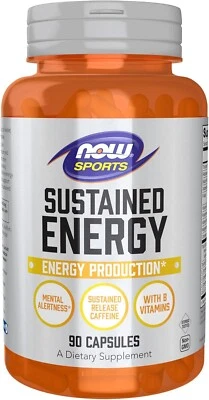 Now Foods Sustained Energy 90 VegCap - Image 1 of 4