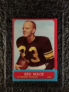 1963 Topps Football #125 Red Mack EX - Picture 1 of 2