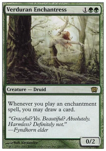Verduran Enchantress x1 1x 8o LP Magic The Gathering - Imagen 1 de 1