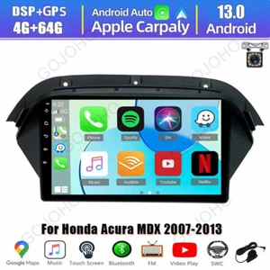 64GB Android 13 Apple Carplay Autoradio GPS Stereo für 2007-2013 Honda Acura MDX - Bild 1 von 23