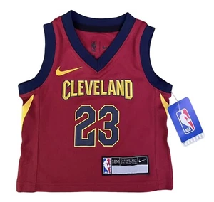 Maglia NBA 100% autentica Nike Lebron James Cleveland Cavaliers 18 mesi - Foto 1 di 5