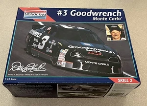 🏁 MONOGRAM Dale Earnhardt #3 Goodwrench Monte Carlo (1995) Open Box) kit 🏁 - Picture 1 of 7