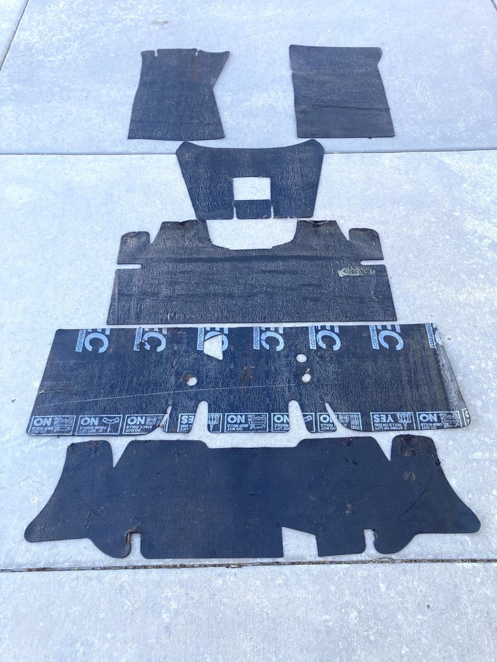 Ford Mustang 1965 1966 1967 1968 convertible amortiguador de sonido 6 piezas 65 66 67 68 Foto 1 de 1