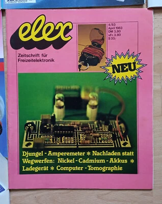 8 Elektronik Zeitschriften - ELRAD + ELEKTOR + ELEX + andere - Bild 1 von 4