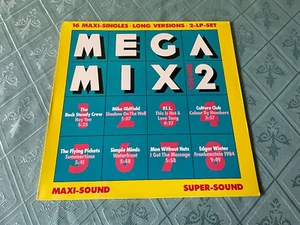 MEGAMIX (2LP, Vinyl) Volume 2  [Virgin 1984 ** 16 Maxi-Singles **Long Versions] - Picture 1 of 3