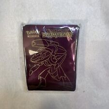 Vintage Pokemon  Deck Sleeves 65 Ct Genesect Plasma Blast Black White Sealed New