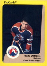1989-90 ProCards AHL #130 Wade Campbell