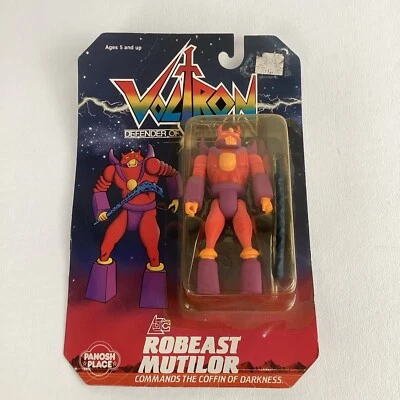 Figura Voltron Robeast Mutilor 4" Sellada Cardada Panosh Place 1984 De Colección Años 80 Foto 1 de 4