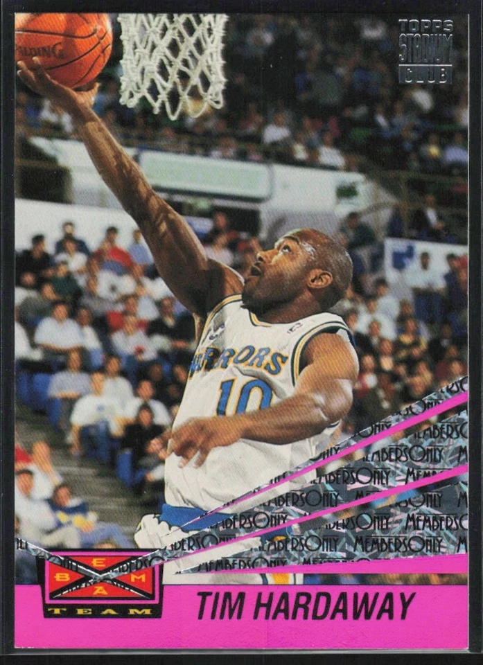 TIM HARDAWAY  1993-94 Topps Stadium Club Beam Team MEMBERS ONLY #11 - image 1 of 2