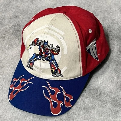 Gorra ajustable Transformers Autobots Snapback Hasbro roja y azul Foto 1 de 4
