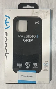 Speck Presidio2 Grip Case Hülle für Apple iPhone 12 Mini 5,4" - Schwarz - Bild 1 von 1