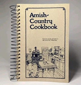 Mennonite Amish Country Vintage Cookbook Indiana Recipes Das Dutchman Essenhaus - Imagen 1 de 7