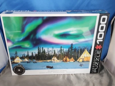 Northern Lights 1000 Piece Jigsaw Puzzle Eurographics New - Image 1 of 4